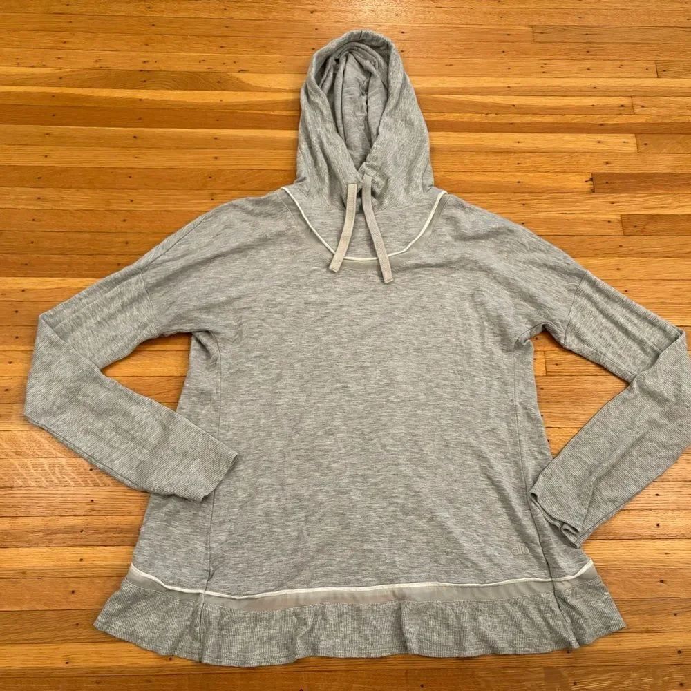 Alo Yoga grey hoodie